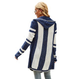 Irregular Long Sleeve Sweater Coat